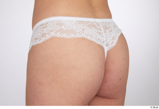 Jessie Clark buttock hips lingerie underwear white lace panties 0002.jpg